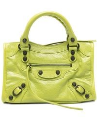 Balenciaga - Le City Mini Leather Handbag - Lyst