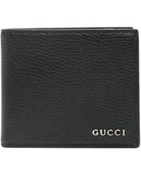 Gucci - Portafoglio Bi-Fold Con Logo - Lyst