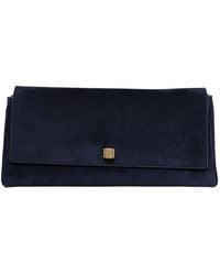KHAITE - Audrey Leather Clutch - Lyst