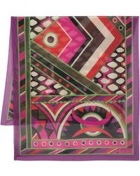Emilio Pucci - Printed Cotton Cover Up - Lyst
