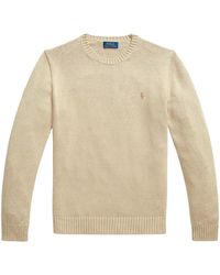 Polo Ralph Lauren - Cotton Crew Neck Sweater - Lyst