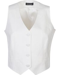 ACTUALEE - Linen Vest - Lyst