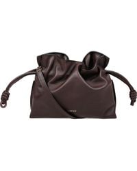 Loewe - Flamenco Mini Leather Clutch - Lyst