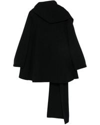 Alaïa - Wool Short Coat Alaia - Lyst