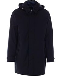 Add - Shieldrom Hooded Parka Coat - Lyst