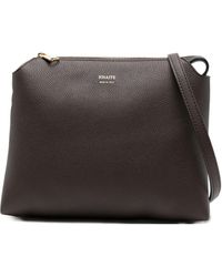 KHAITE - Lina Medium Leather Crossbody Bag - Lyst