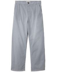 Miu Miu - Cotton Trousers - Lyst