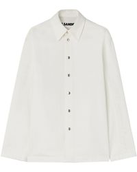 Jil Sander - Organic Cotton Denim Shirt - Lyst