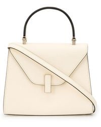 Valextra - Iside Mini Leather Handbag - Lyst