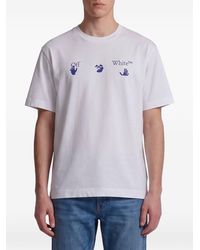 Off-White c/o Virgil Abloh - Bacco Arrow Skate Cotton T-Shirt - Lyst
