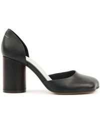 MM6 by Maison Martin Margiela - Leather Pumps - Lyst