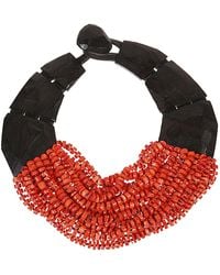 Monies - Corals Necklace - Lyst