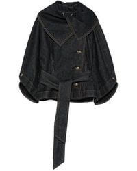 Zimmermann - Valiant Buttoned Denim Jacket - Lyst