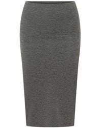 Stella McCartney - Wool Midi Skirt - Lyst