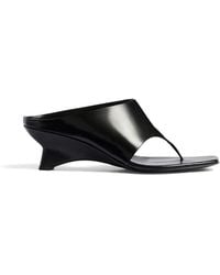 KHAITE - Marlow Leather Mules - Lyst