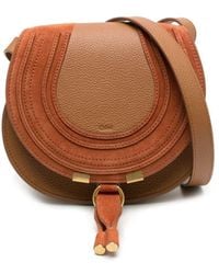 Chloé - Marcie Small Leather Crossbody Bag - Lyst