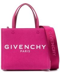 Givenchy - G Mini Canvas Tote - Lyst