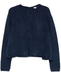 Loewe - Wool Blend Cardigan - Lyst