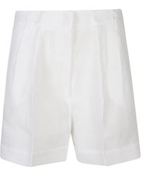ACTUALEE - Linen Shorts - Lyst