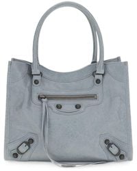 Balenciaga - Le City Mini Leather Tote - Lyst