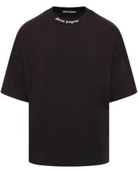 Palm Angels - Logo Cotton T-Shirt - Lyst