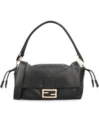 Fendi - Baguette Medium Leather Handbag - Lyst