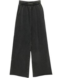 Entire studios - Faded-Effect Elasticated-Waist Track Pants - Lyst