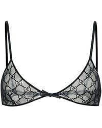 Gucci - Gg Tulle Bra - Lyst
