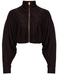 Alaïa - Draped Jacket - Lyst