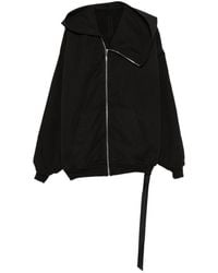 Rick Owens - Drkshdw Hooded Mountain Jacket With Asymmetric Zip - Lyst