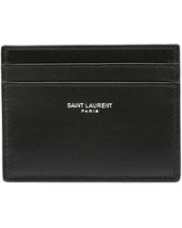 Saint Laurent - Ysl Monogram Credit Card Case - Lyst