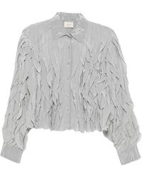 Alysi - Ruffled Shirt - Lyst
