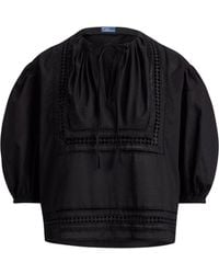 Ralph Lauren - Cotton Blouse - Lyst