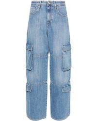 Jacob Cohen - Riri Logo-embroidered Jeans - Lyst
