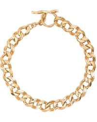 Saint Laurent - Chain Necklace - Lyst