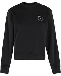 adidas By Stella McCartney - Logo Organic Cotton Sweatshirt - Lyst