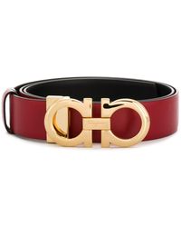 ferragamo belt womens black