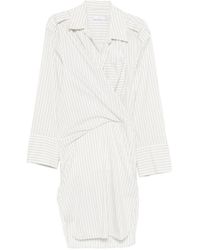 IRO - Lazul Striped Cotton Dress - Lyst