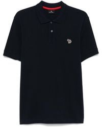 Paul Smith - Logo Cotton Polo Shirt - Lyst