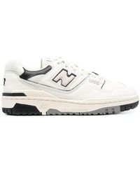 New Balance Bb550 Leather Trainers - White