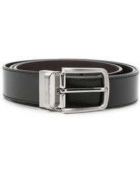 Emporio Armani - Leather Belt - Lyst
