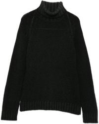Base London - Wool Turtle-Neck Jumper - Lyst