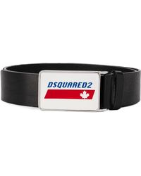 DSquared² Cintura con fibbia - Nero
