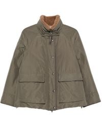 Brunello Cucinelli - Nylon Short Down Jacket - Lyst