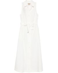 Woolrich - Cotton Chemisier Dress - Lyst