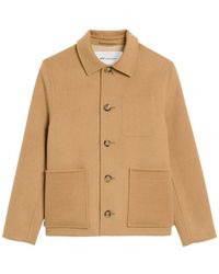 Ami Paris - Wool And Cashmere Overshirt - Lyst