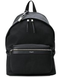 saint laurent backpack leather