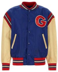 Golden Goose - Patch Detail Nylon Bomber Jacket - Lyst