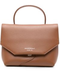 Emporio Armani - Small Leather Handbag - Lyst
