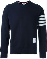 Thom Browne - 4Bar Cotton Sweatshirt - Lyst